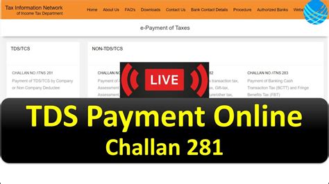 Land Tds Payment Online