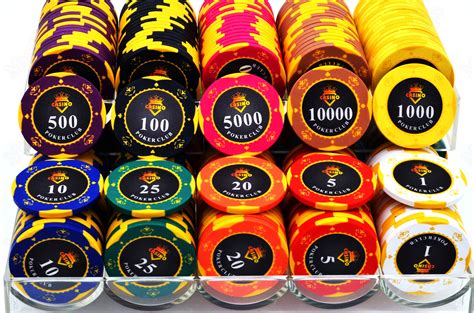 Large Custom Poker Chips