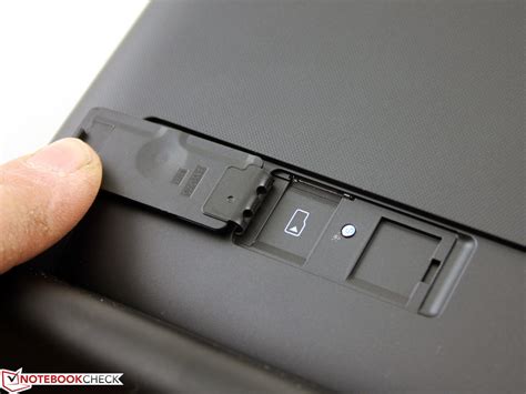 Lenovo Yoga Tablet 2 Sim Card Slot