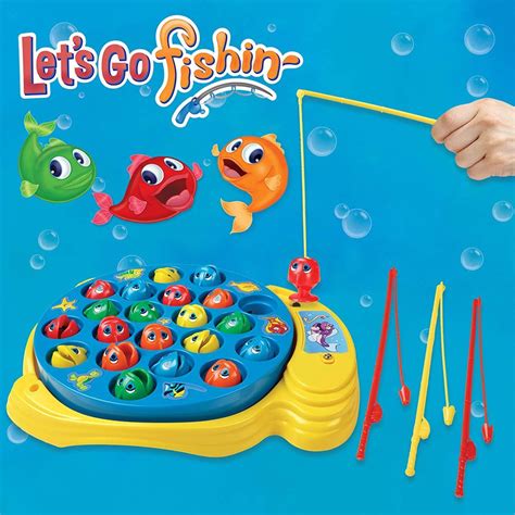 Let's Go Fishing Game Parts