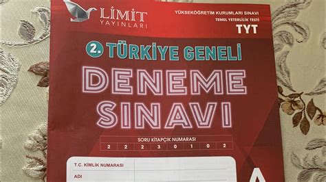 Limit türkiye geneli deneme sınavı sonuçları