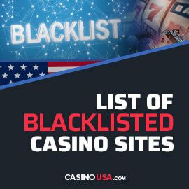 List Of Blacklisted Online Casinos