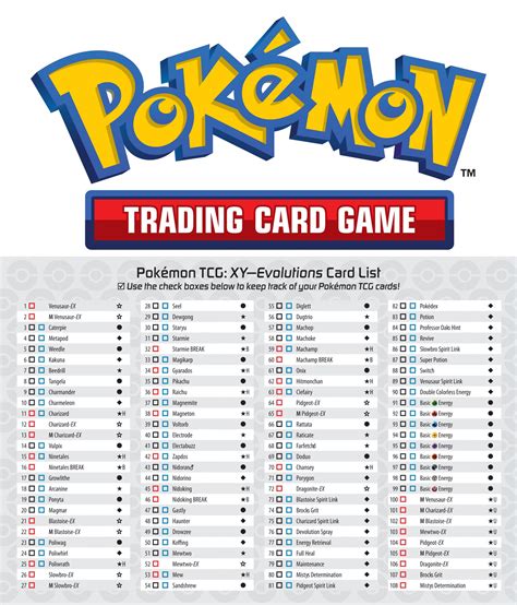 List Of Pokemon Card Sets