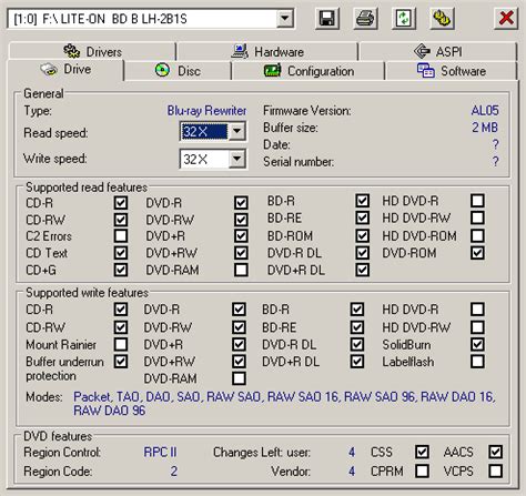 Lite on bd b lh 2b1s firmware download