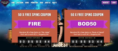 Live Casino Coupons