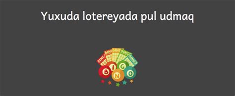 Lotereyada udmaq haqqında lətifə  Online casino ların bonusları ilə oyuncuları qazanmaq daha da maraqlı olur