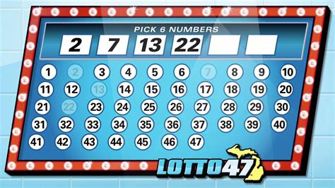 Lotto 47 Numbers For Tonight