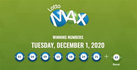 Lotto Max History Results