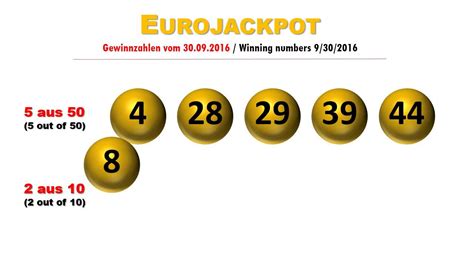 Lottozahlen Heute Eurojackpot