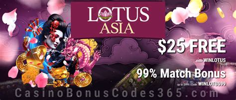 Lotus Asia Nd Bonus Codes