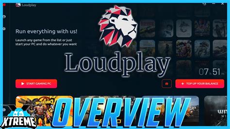 Loudplay Cloud gaming.