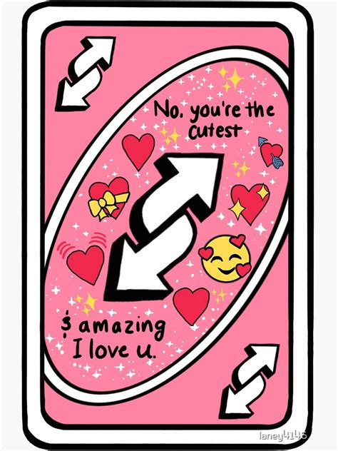 Love Uno Reverse Card