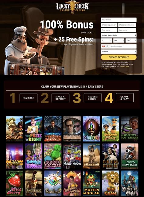 Lucky Creek Casino Bonus Codes