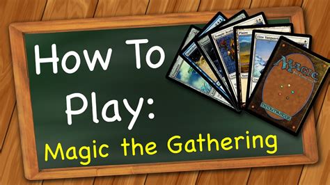 Magic The Gathering Card Game How To Play