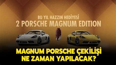 Magnum 2021 çekilişi ne zaman