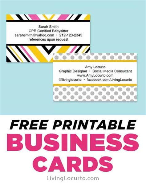 Make Free Business Cards Online To Print At Home