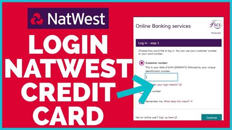 Manage Natwest Credit Card Online