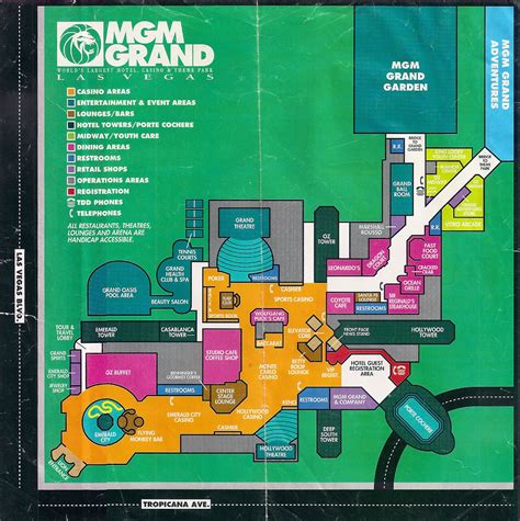 Map Of Mgm Casino