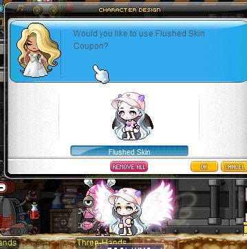 Maplestory Rosy Skin Coupon