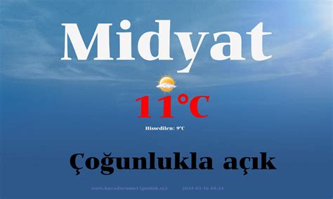 Mardin midyat hava durumu nasıl