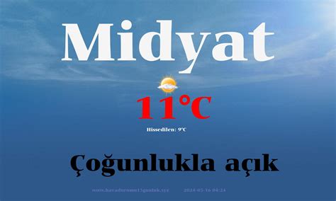 Mardin midyat için hava durumu