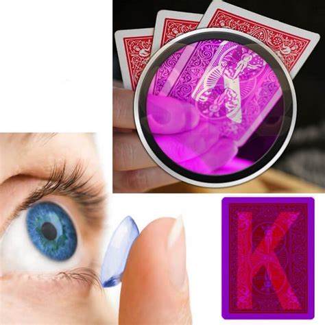 Marked Poker Cards Contact Lenses