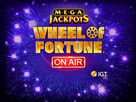 Megajackpots Wheel Of Fortune On Air