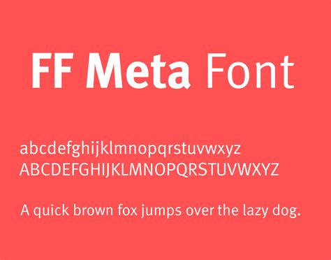 Meta font free download