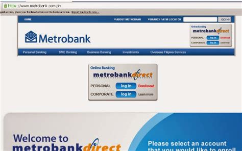 Metrobank Online Personal Direct
