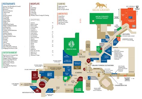 Mgm Resorts Map Las Vegas