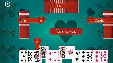 Microsoft Hearts Deluxe Card Game Free
