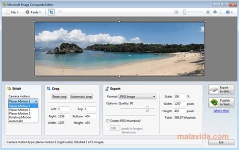 Microsoft image composite editor 2 ダウンロード