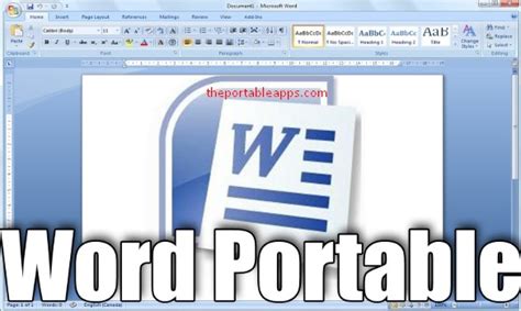 Microsoft word portable download