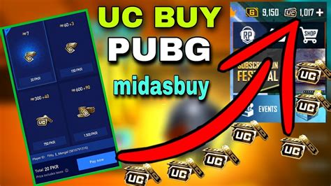 Midasbuy pubg mobile