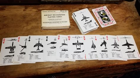 Military Vehicle Identification Playing Cards
