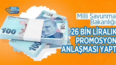 Milli savunma bakanlığı promosyon