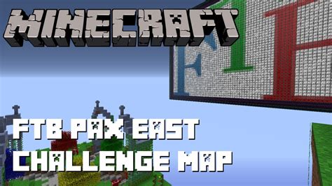 Mincraft ftb map challenges تحميل