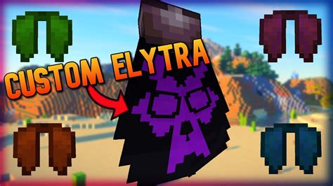 Minecraft Custom Elytra Mod