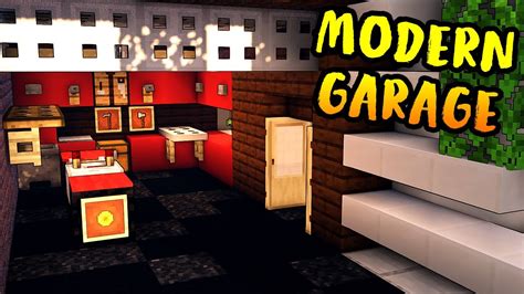 Minecraft Garage Interior