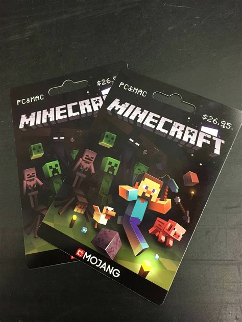Minecraft Prepaid Card