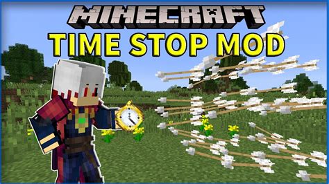 Minecraft Time Stop Watch Mod