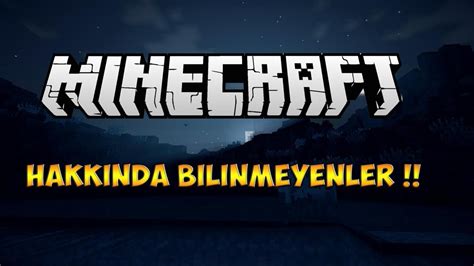 Minecraft hakkında bilgi