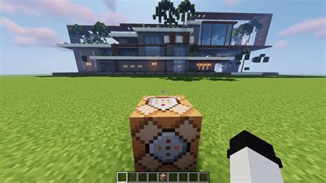 Minecraft komut bloğu villa kodu