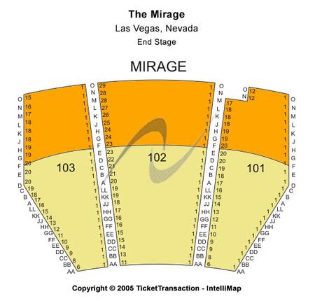 Mirage Las Vegas Show Schedule
