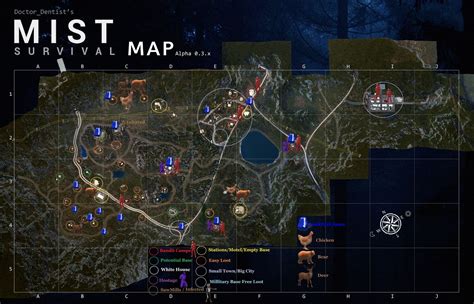 Mist Survival In Game Map