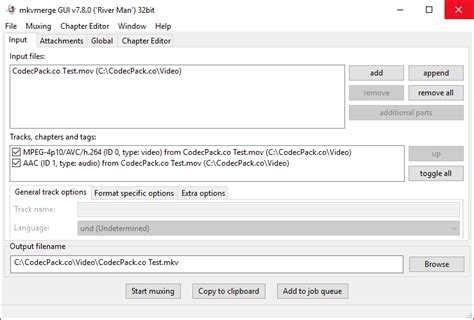 Mkvtoolnix تحميل برنامج