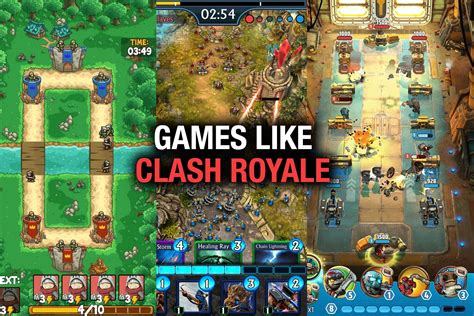 Mobile Games Like Clash Royale
