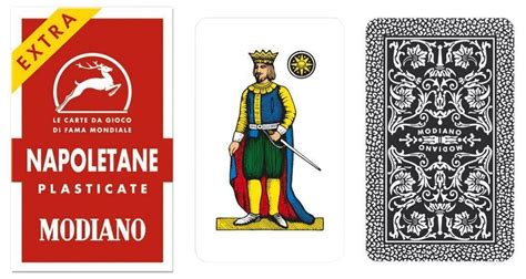 Modiano Napoletane Italian Playing Cards