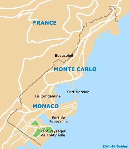 Monte Carlo Map France