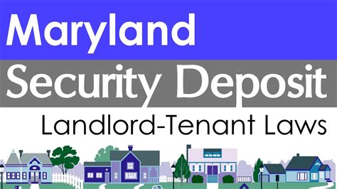 Montgomery County Md Security Deposit Laws